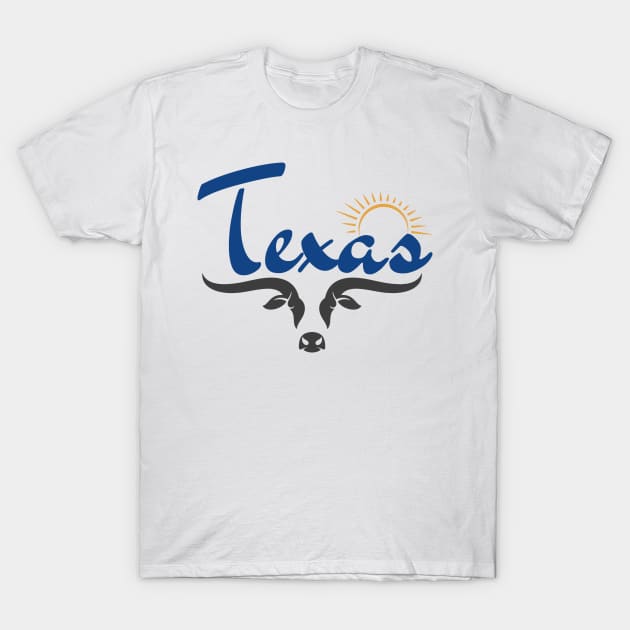 Texas-Longhorns and sunshine T-Shirt by Just4U